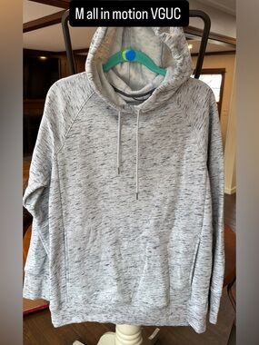 Medium All in Motion grey hoodie